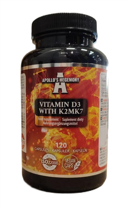 Vitamin D3 + K2 MK7 120 vcaps - Original