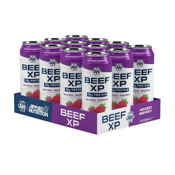 Beef XP Cans 12 x 500ml - Mixed Berry