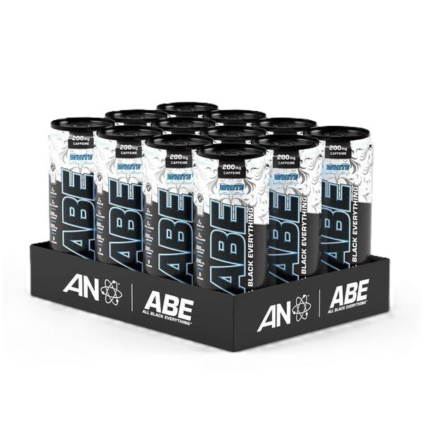 ABE Energy + Performance Cans 12 x 330ml - White