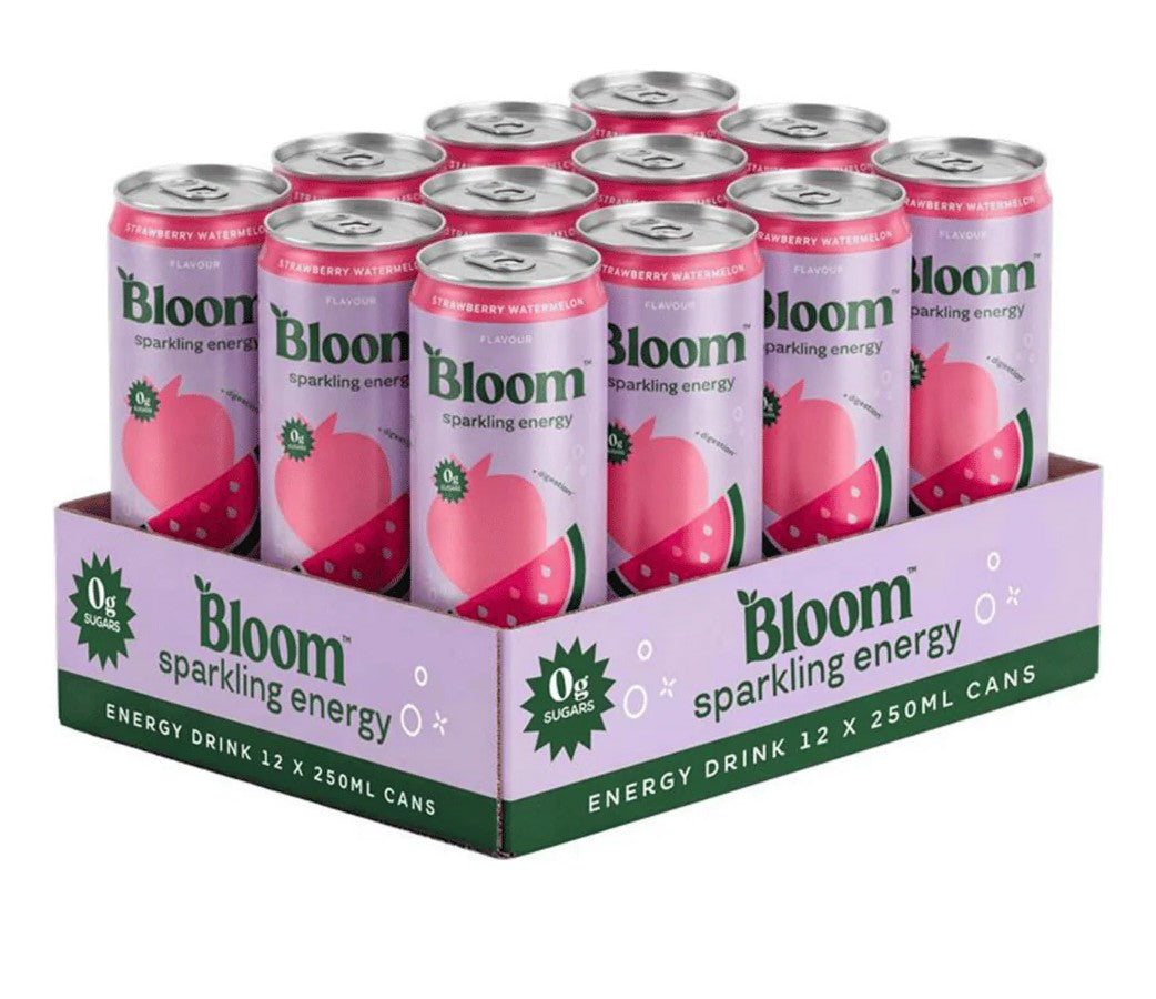 Sparkling Energy 12x250ml - Strawberry Watermelon