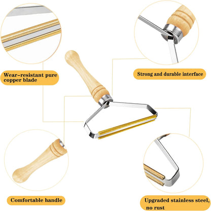 Lint Remover Portable Pet Hair Remover,Reusable Lint Fabric Shaver Carpet Roller Scraper,For Carpet,Fabric Sofas,Beds, Furniture, Clothes Cat、Dog Hair Removal Cleaning Professional Tools