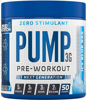 Pump 3G Pre-Workout 375g - Icy Blue Raz (EAN 634158794353)