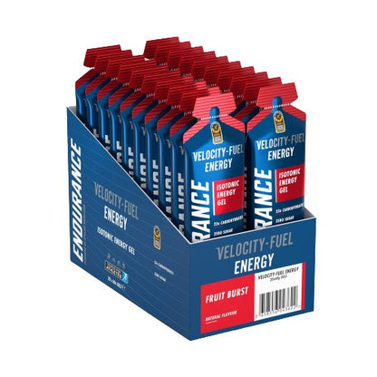 Endurance Energy Isotonic Gel 20 x 60g - Fruit Burst