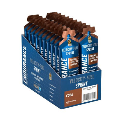 Endurance Sprint Gel + Caffeine 20 x 60g - Cola