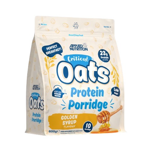 Critical Oats Protein Porridge 600g - Golden Syrup