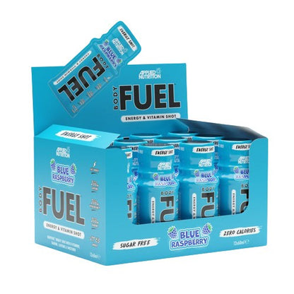 Bodyfuel Energy Shots 12 x 60ml - Blue Raspberry