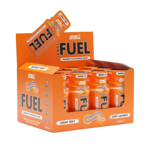 Bodyfuel Energy Shots 12 x 60ml - Orange