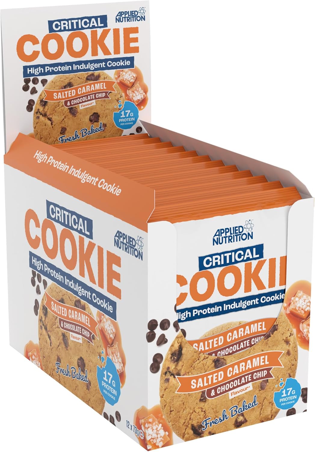 Critical Cookie 12 x 73g - Salted Caramel & Chocolate Chip