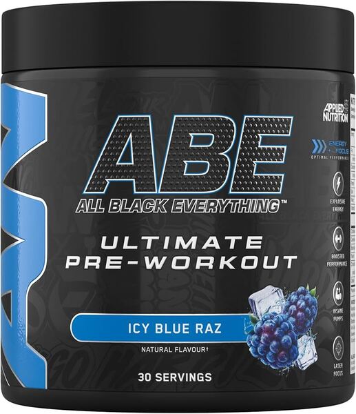 ABE All Black Everything 375g - Icy Blue Raz - #00BFFF