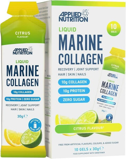 Liquid Marine Collagen 10 x 30g - Citrus