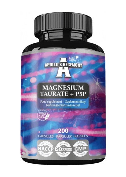 Magnesium Taurate + P5P 200 caps - Original