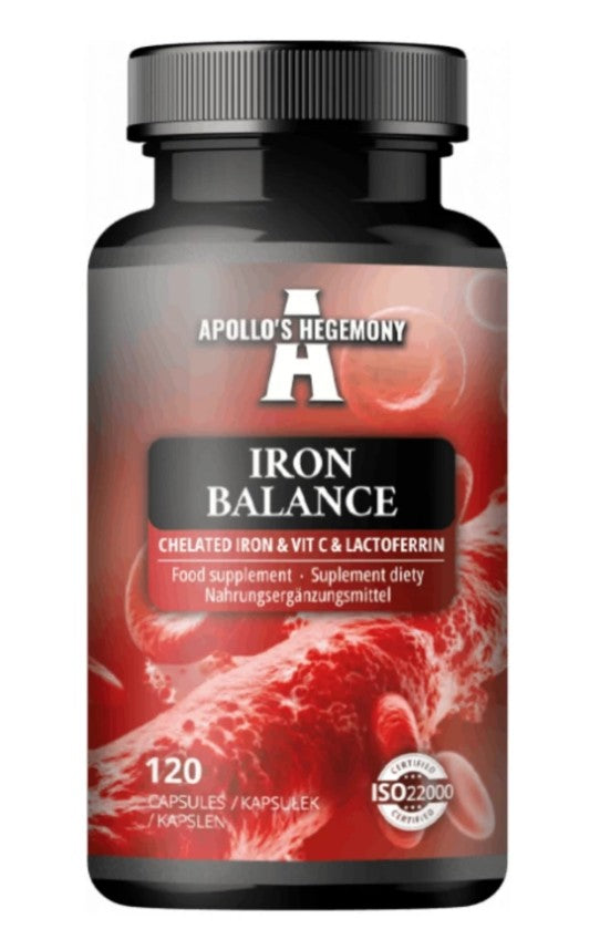Iron Balance + Vit C + Lactoferrin 120 caps - Original