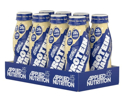 High Protein Shake 8 x 330ml - White Chocolate