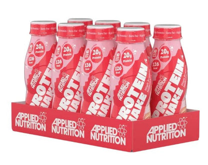 High Protein Shake 8 x 330ml - Strawberries & Cream