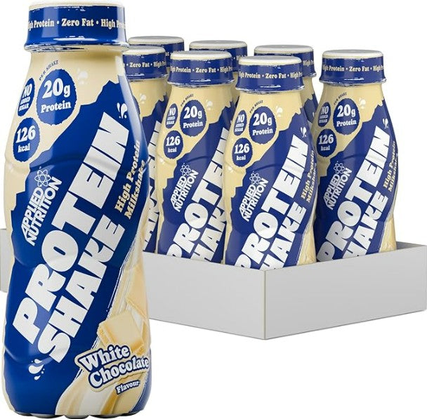 High Protein Shake 8 x 330ml - White Chocolate (EAN 05056555202104)