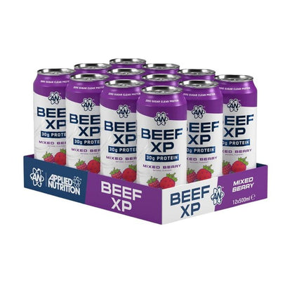 Beef XP Cans 12 x 500ml - Mixed Berry