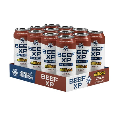 Beef XP Cans 12 x 500ml - Millions Cola