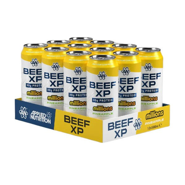 Beef XP Cans 12 x 500ml - Millions Pineapple