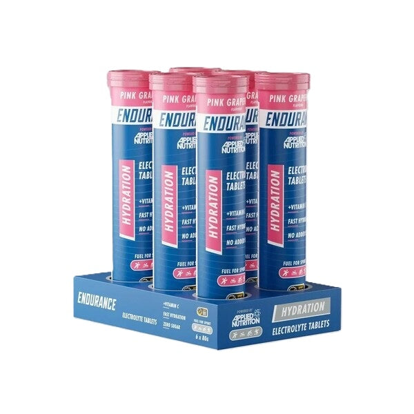 Endurance Hydration Effervescent 6 x 20 tabs - Pink Grapefruit