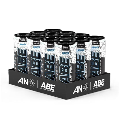 ABE Energy + Performance Cans 12 x 330ml - White