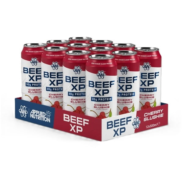 Beef XP Cans 12 x 500ml - Cherry Slushie