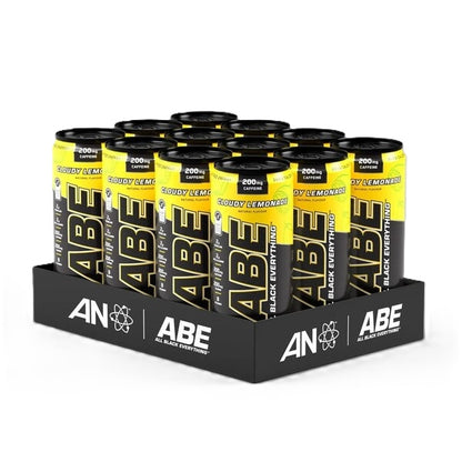 ABE Energy + Performance Cans 12 x 330ml - Cloudy Lemonade