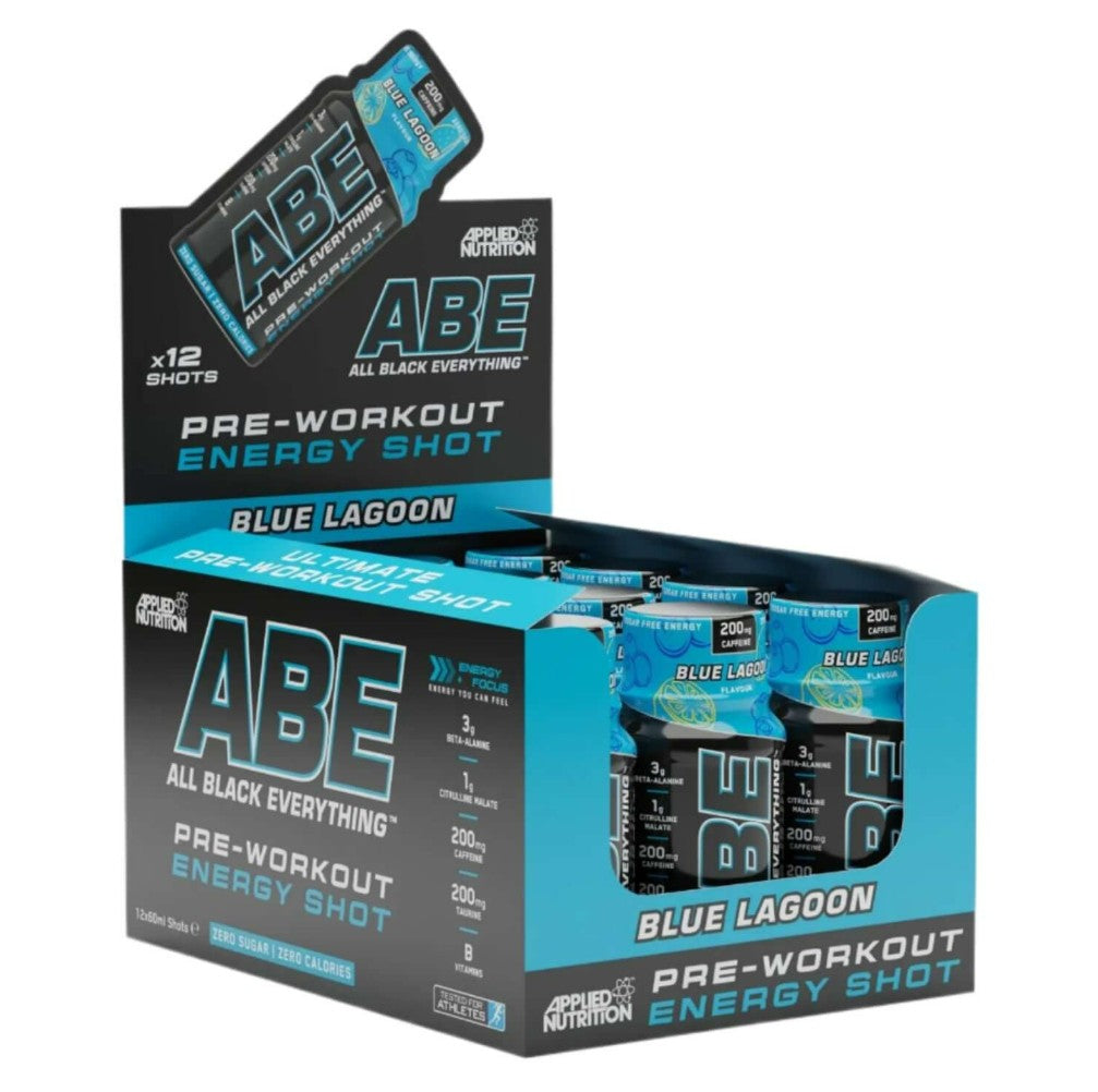 ABE Shot 12 x 60ml - Blue Lagoon