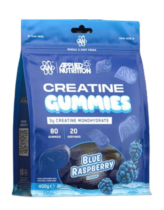 Creatine Gummies 80 gummies - Blue Raspberry