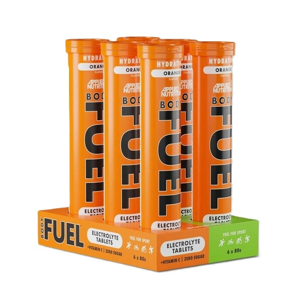 Bodyfuel Hydration Effervescent 6 x 20 tabs - Orange